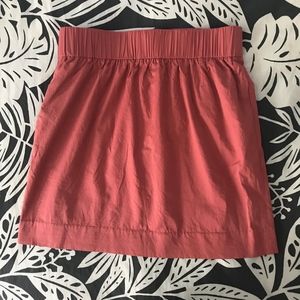 J Crew Cotton Mini Skirt